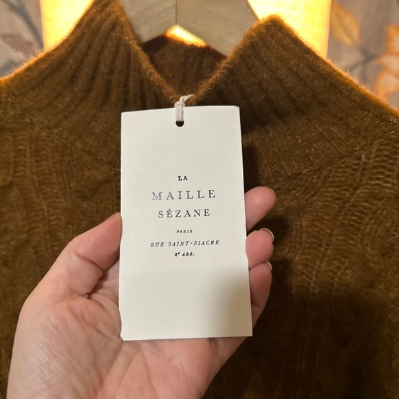 Sezane Hugo Jumper - Fauve (S) NWT - Picture 4 of 6
